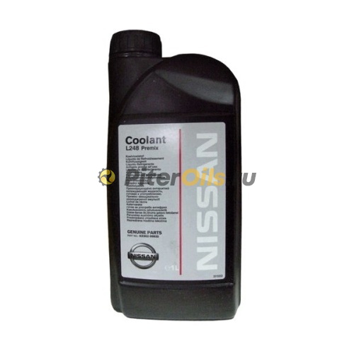 Nissan Coolant L248 Premix антифриз зеленый 1л KE90299935