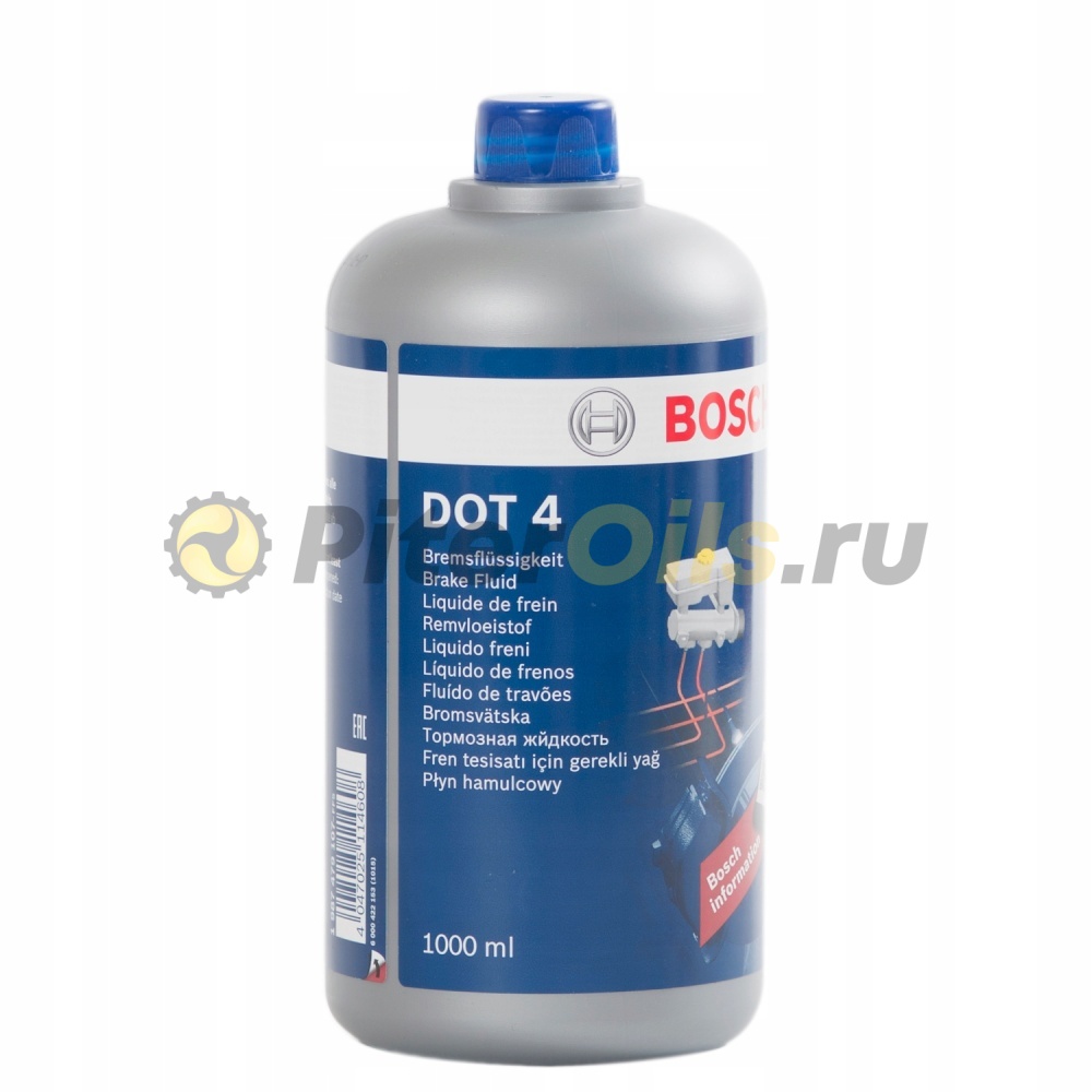 BOSCH Тормозная жидкость DOT-4 (1л) 1987479107