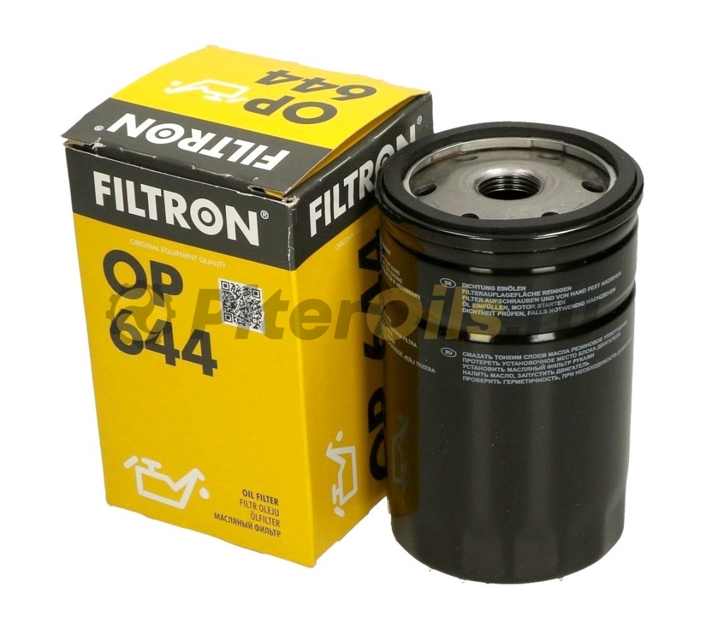 Фильтр масляный FILTRON OP644 (W719/29, W719/14, OC247)