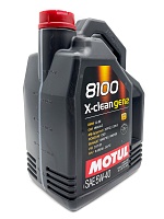 MOTUL 8100 X-Clean gen2 5W-40 5л 102051/109762