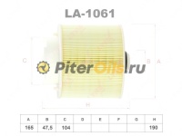 Фильтр воздушный LYNX LA1061 (C17137/1X, SB2136, AR371/3)