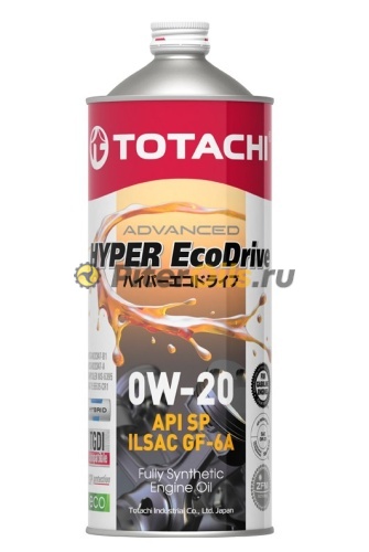 TOTACHI HYPER Ecodrive Fully Synthetic SP/RC/GF-6A 0W-20 1л