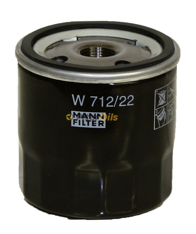 Фильтр масляный MANN W712/22
