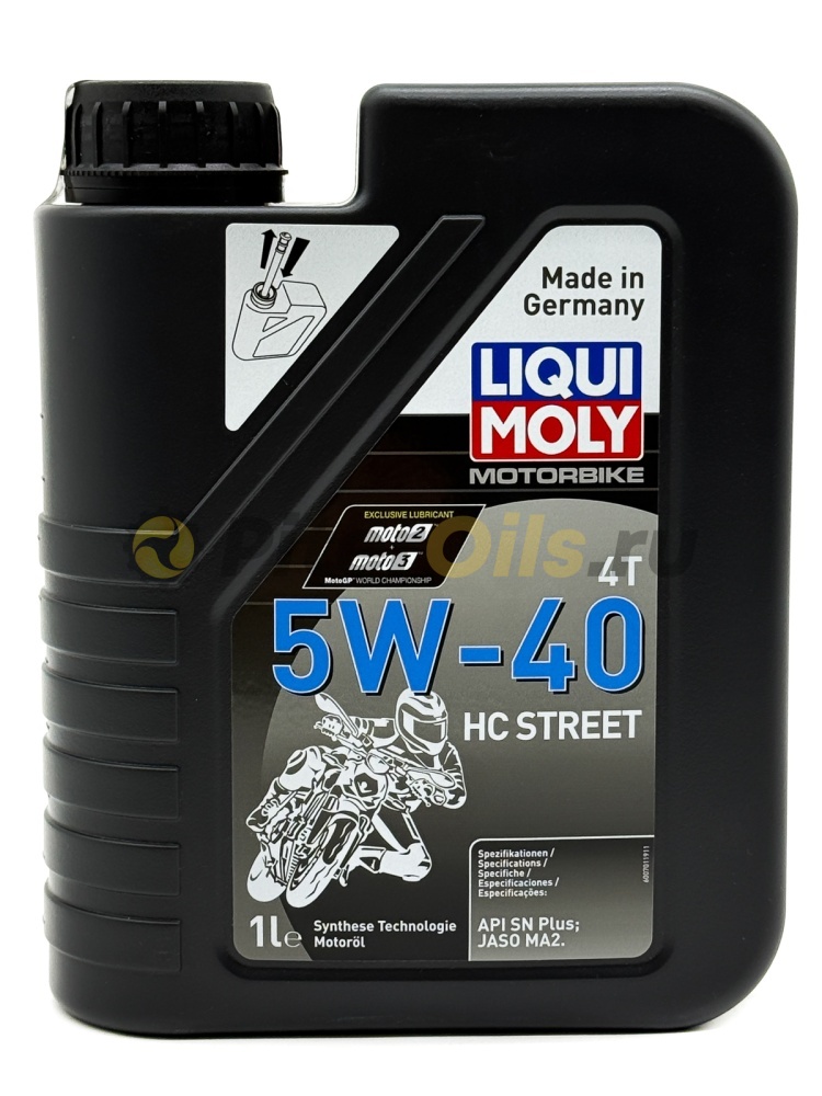 LIQUI MOLY Motorbike 4T HС Street 5W-40 (1л) 20750