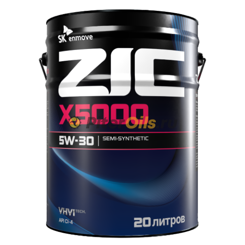 ZIC X5000 5W-30 (20л) 192663