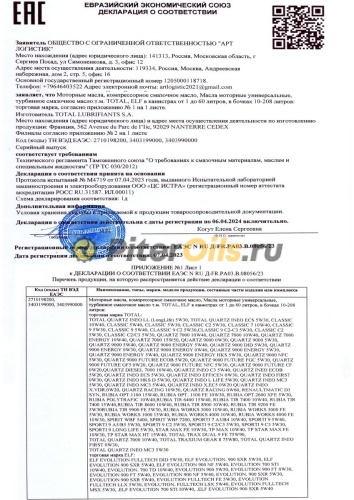Elf SPORTI 9 5w40 (5л)