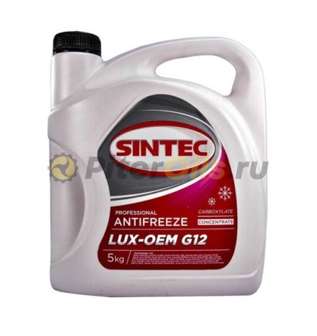 Антифриз Sintec LUX Концентрат красный (5кг) 990467