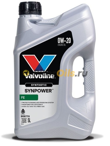 Valvoline SynPower FE 0W-20 (5л) 908770/872584