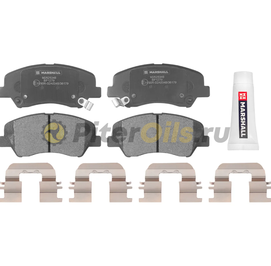 Marshall Тормозные колодки дисковые передние Hyundai Solaris I 10-, Hyundai i20 14 M2625348        
