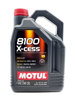 MOTUL 8100 X-cess SAE 5W-30 4л 108945