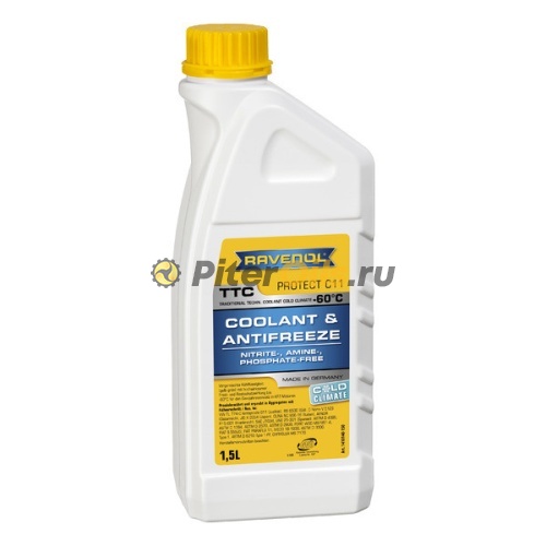 RAVENOL антифриз TTC COLD CLIMATE -60°C Protect C11 (1,5л) 4014835841086