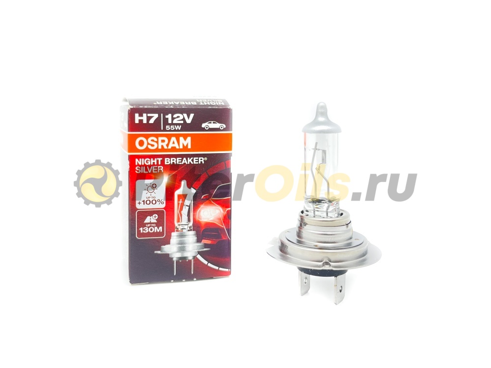 Osram 64210NBS NIGHT BREAKER SILVER Лампа H7 12V 55W PX26d  + 100%