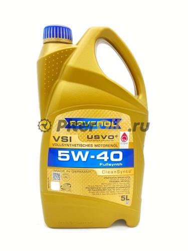 Ravenol 5w40 VSI (5л) 4014835723559