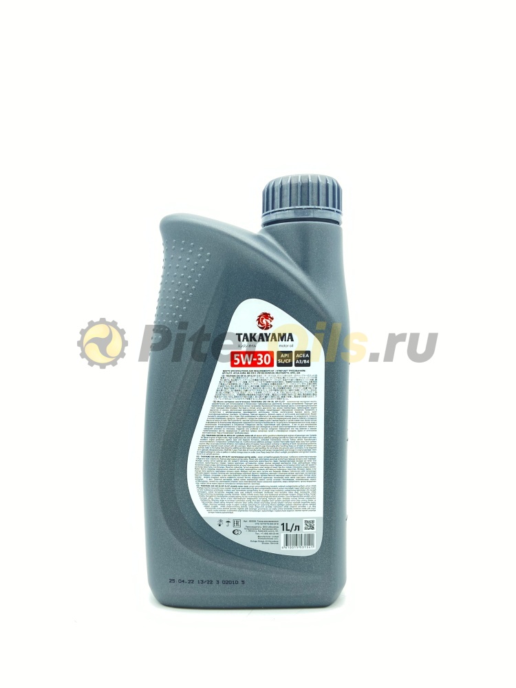 TAKAYAMA Adaptec 5W30 A3/B4 SL/CF (1л) 605529//6056095