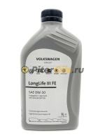Volkswagen Longlife III 0W-30 (1л) GR52195M2/GS55545M2EUR