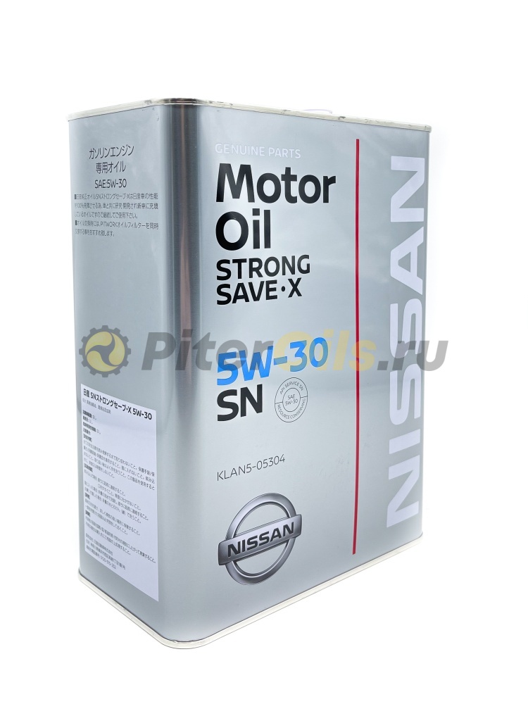 NISSAN Strong Save X 5W-30 SN 4л KLAN505304