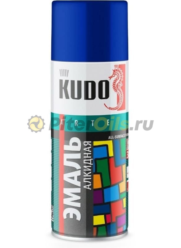 KUDO Эмаль универсальная синяя 520мл "12" KU1011