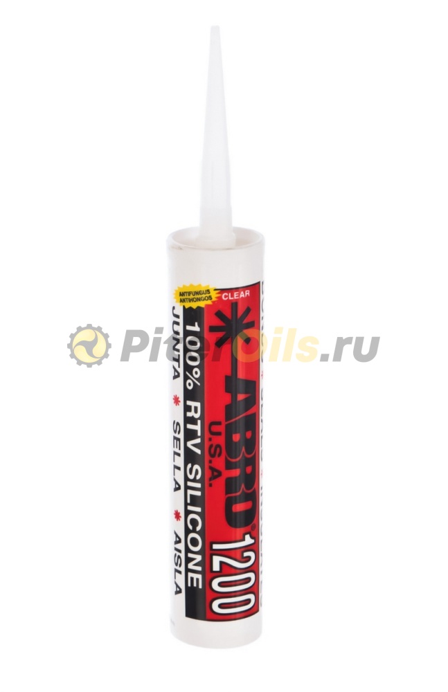 ABRO Герметик силиконовый прозрачный 310 г  SS1200CLR