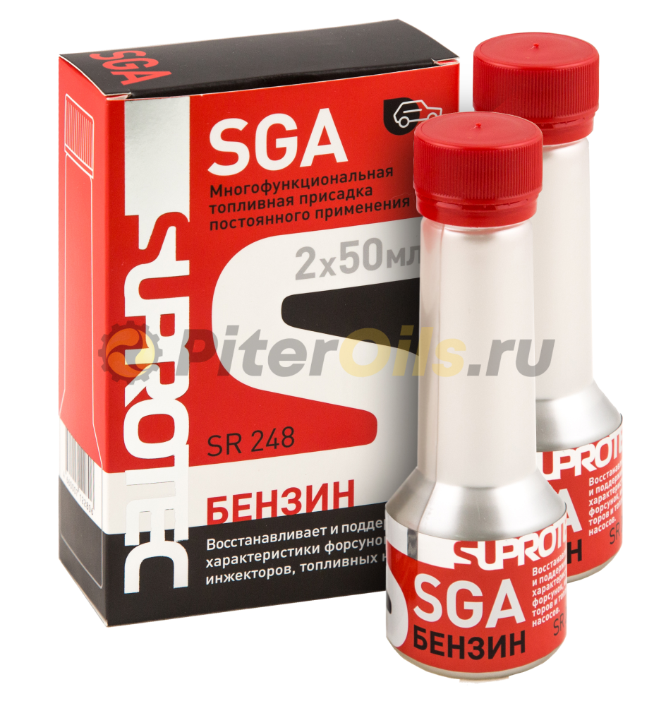 Suprotec ПТФ A-Prohim Многофункциональная присадка к бензину SGA 2x50мл 240477/122875 