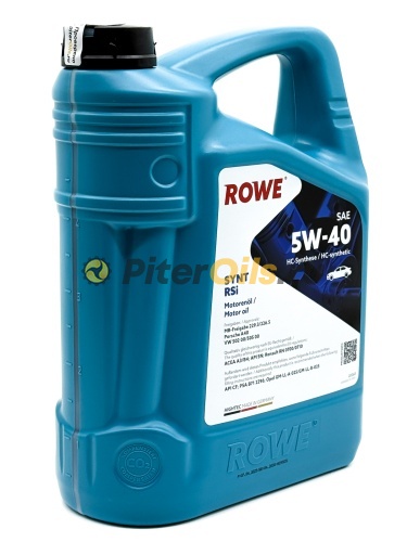 Rowe HIGHTEC SYNT RSi 5W-40 (5л) 20068005099