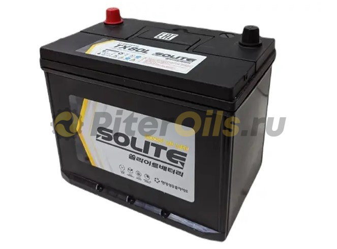 Аккумулятор Solite TAXI  80Ah 640A Asia (борт) об. пол. (- +) 260x173x225