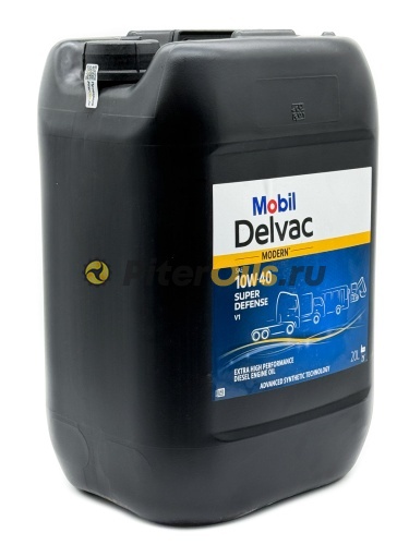 Mobil Delvac Modern 10W-40 Super Defense V1 20л (XHP Extra) 157342