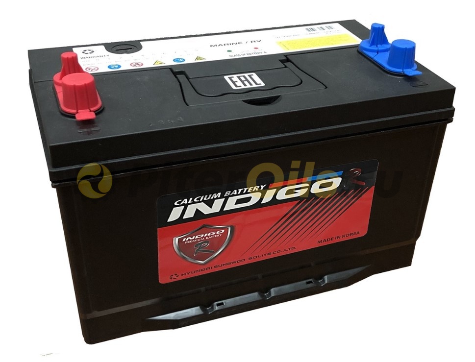 Аккумулятор INDIGO-R XDC31 110Ah 750A (двойные клеммы) пр. пол. (+ - ) 330x172x242