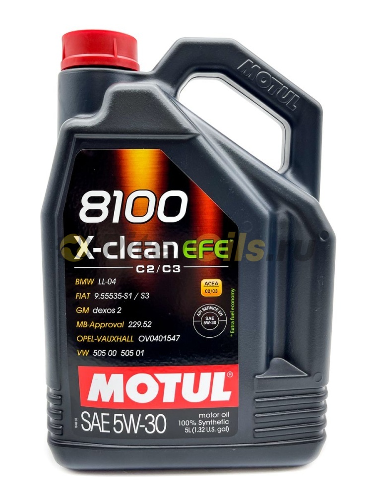 MOTUL 8100 X-clean EFE SAE 5W30 5л 113231