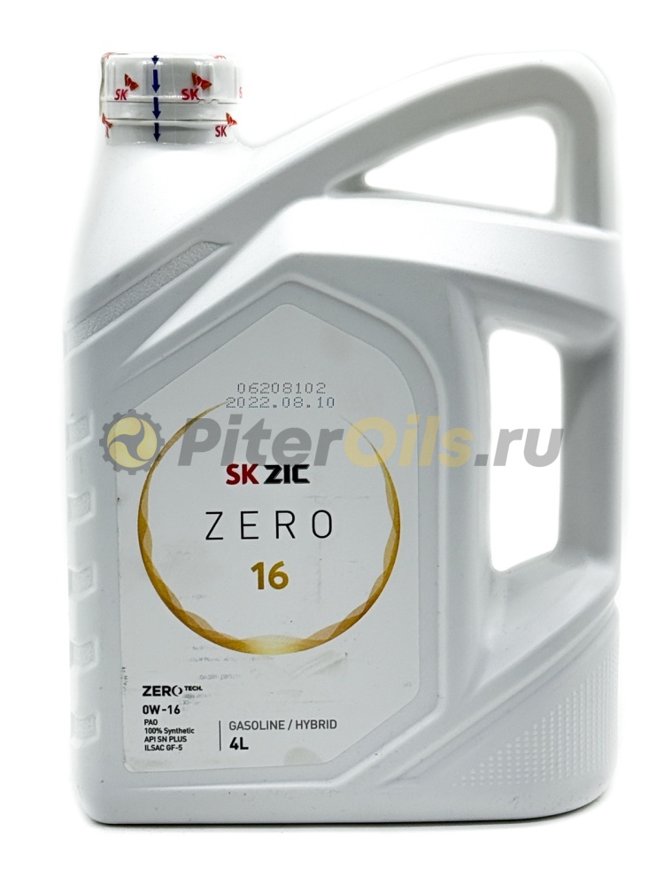 ZIC ZERO 16 0W-16 (4л) 162034