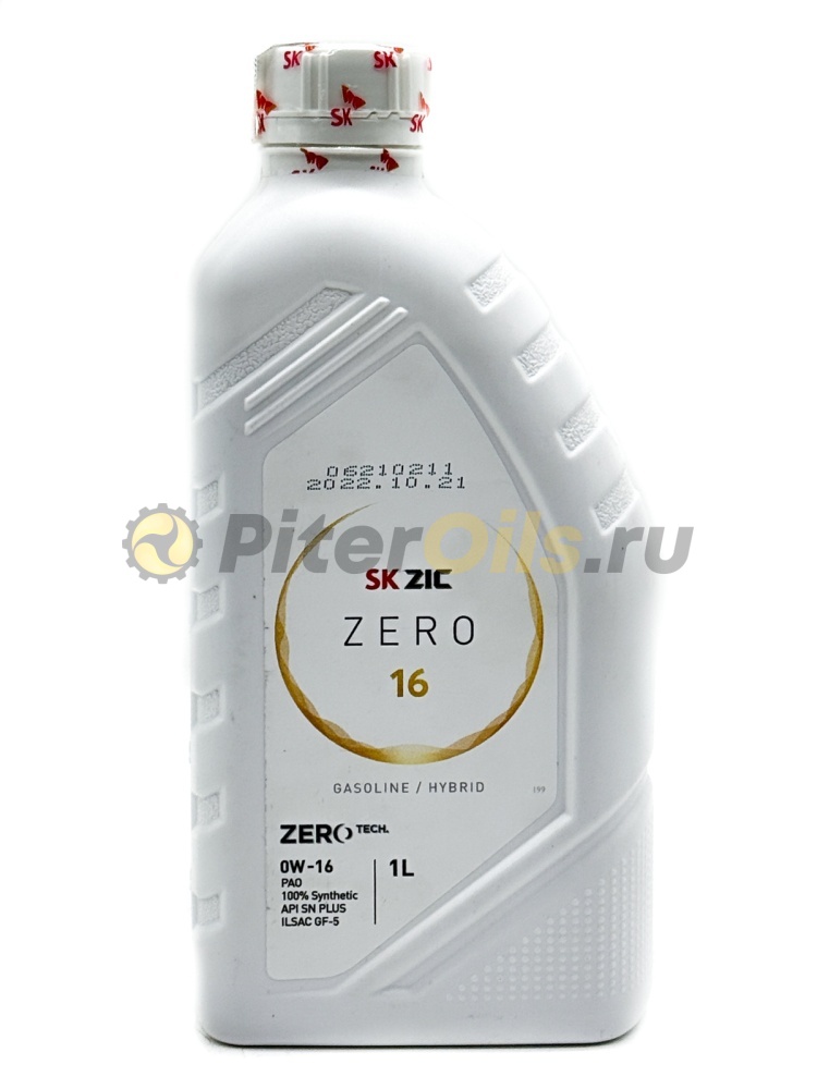 ZIC ZERO 16 0W-16 (1л) 132034