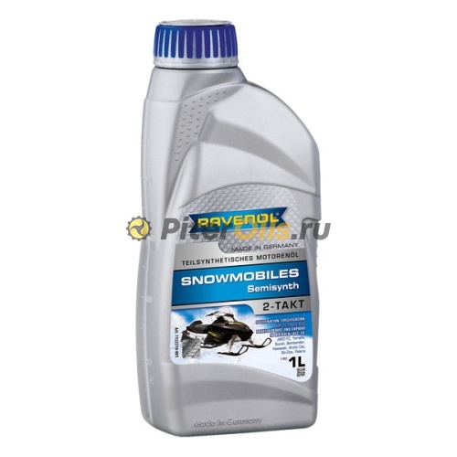 RAVENOL масло для 2-Такт снегоходов Snowmobiles Teilsynth. 2-Takt (1л) 4014835728516