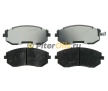 Дисковые тормозные колодки передние TRW GDB3328 для Subaru Forester, Impreza, Legacy (4 шт.)