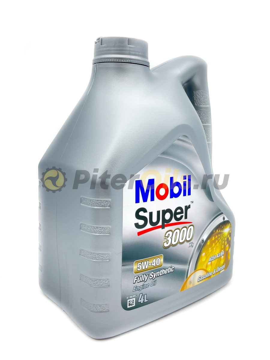Mobil Super 3000 X1 5W40 (4л) 152566/154885/150546/150013