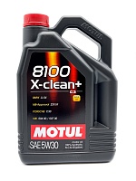 MOTUL 8100 X-Clean+ C3 5W-30 5л 111684