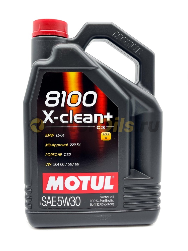 MOTUL 8100 X-Clean+ C3 5W-30 5л 111684