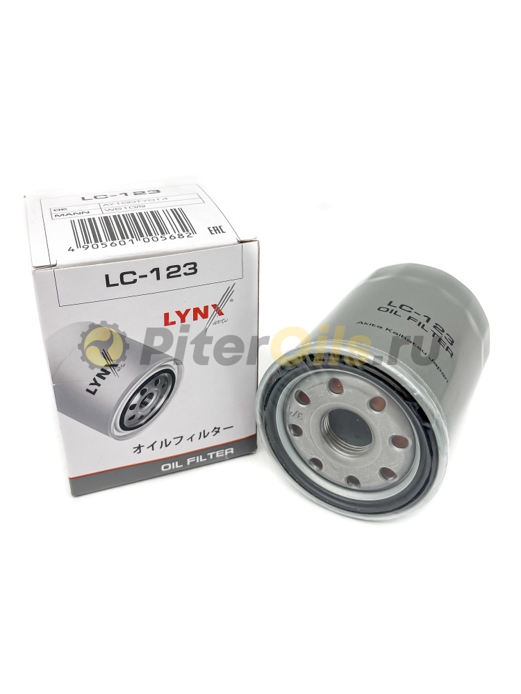 LYNXauto Фильтр масляный LC123 (W610/9)