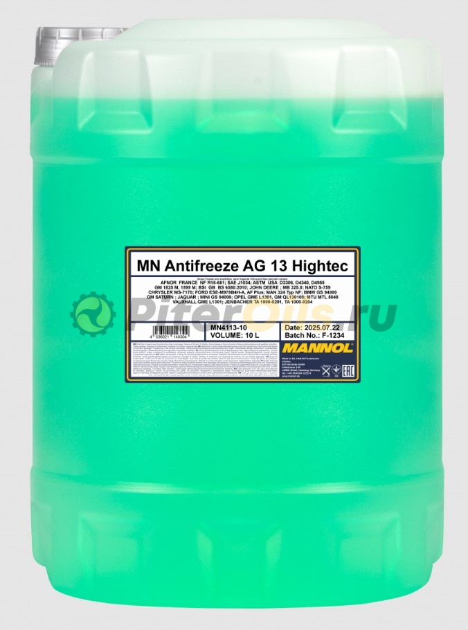 Mannol Antifreeze MN AG13 (10л) MN4113-10