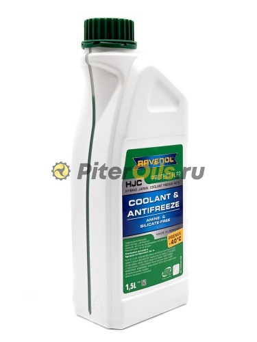Антифриз RAVENOL HJC Hybrid Japanese Coolant Premix -40C (готовый) зел (1.5л) 4014835755918/4014835 
