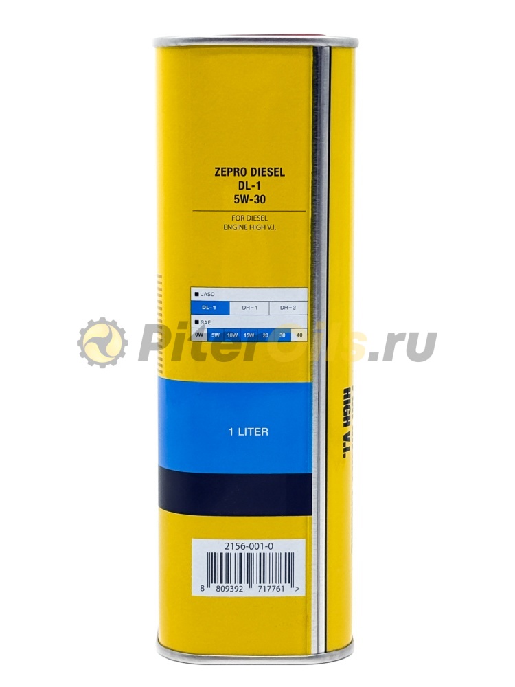 IDEMITSU Zepro DIESEL DL-1 5W30 (1л) 2156001-0 (Корея)