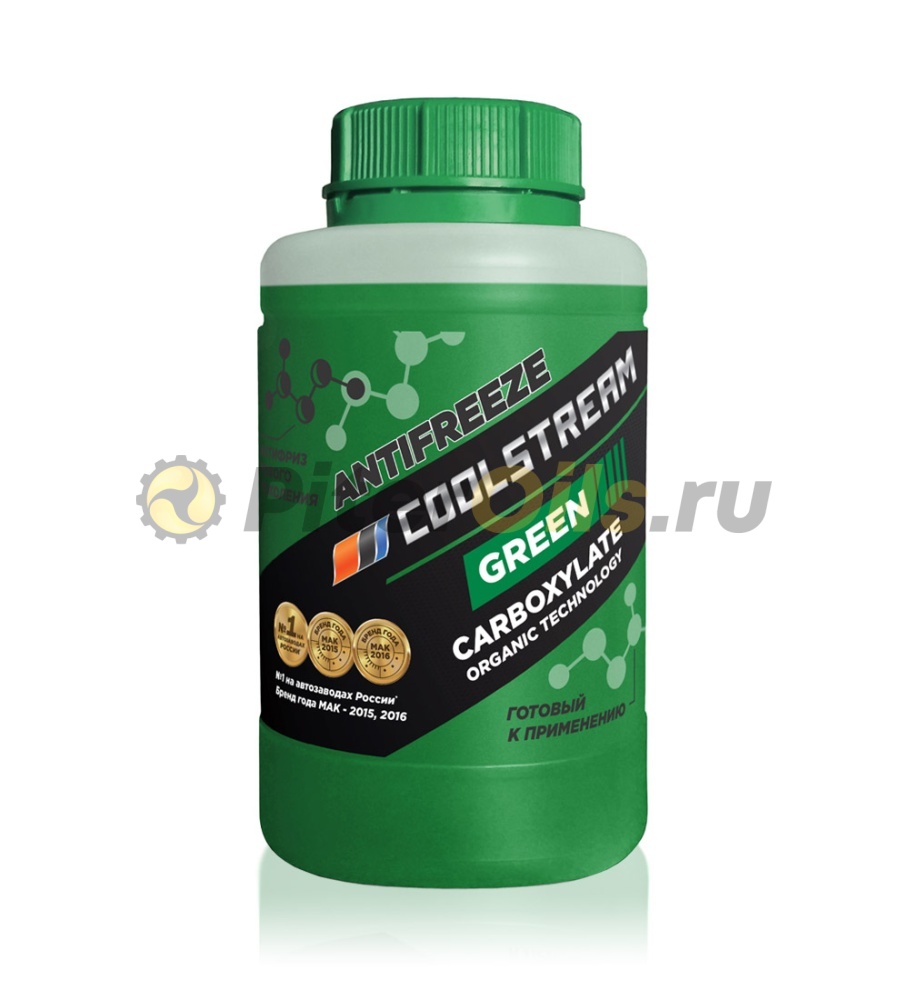 Антифриз Cool Stream Green 0,9кг зел CS010901GR