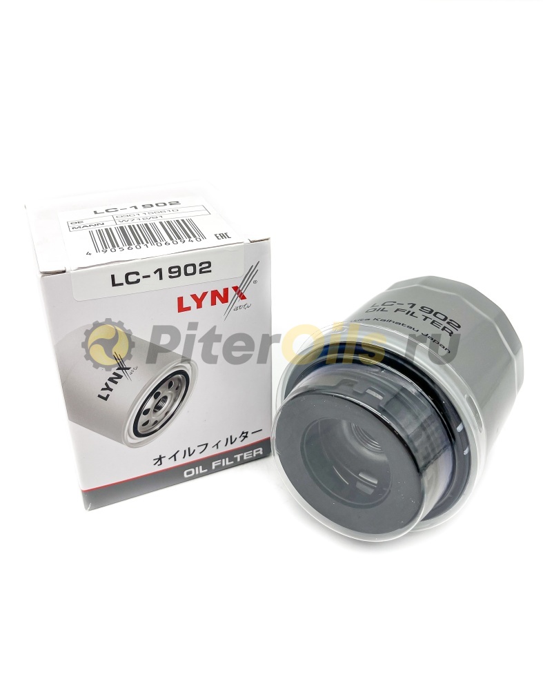 LYNXauto Фильтр масляный LC1902 (W712/94, OP641/2, SM 5085)