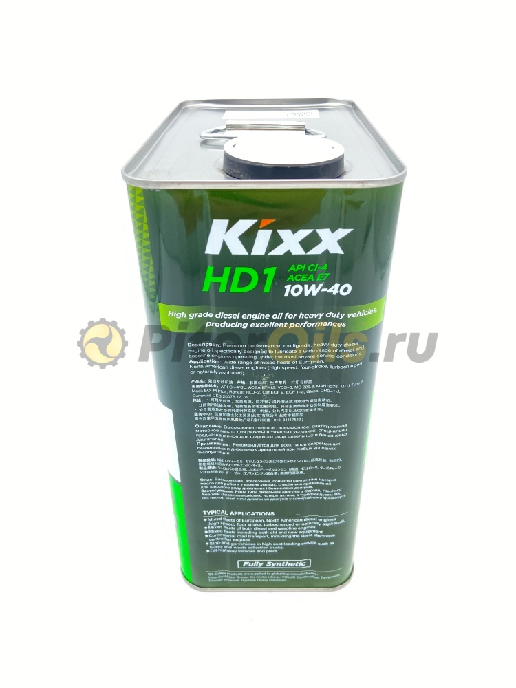 Kixx HD1 10W-40 4л L206144TE1