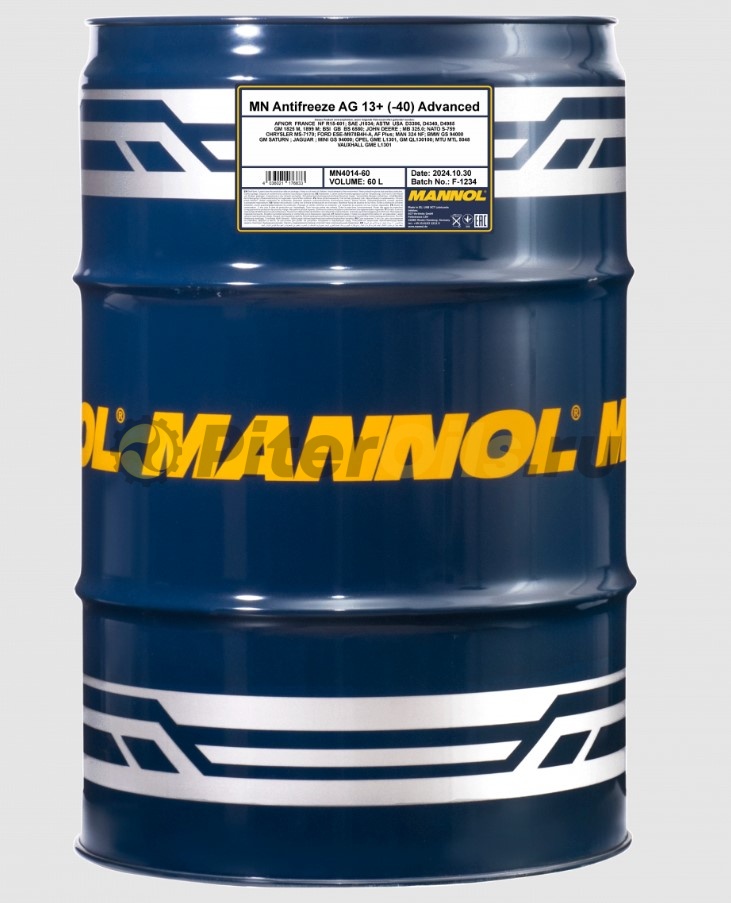 Mannol Antifreeze MN AG13+ -40 (60л) 401460