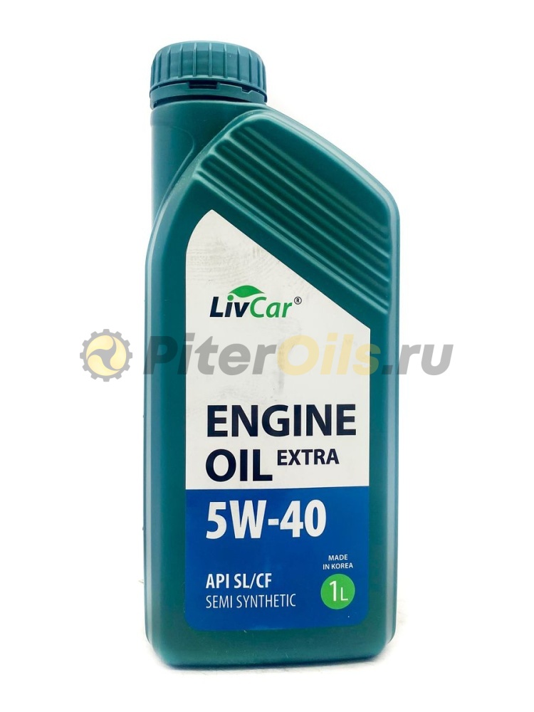LIVCAR ENGINE OIL EXTRA 5W40 API SL/CF (1л) LC2610540001