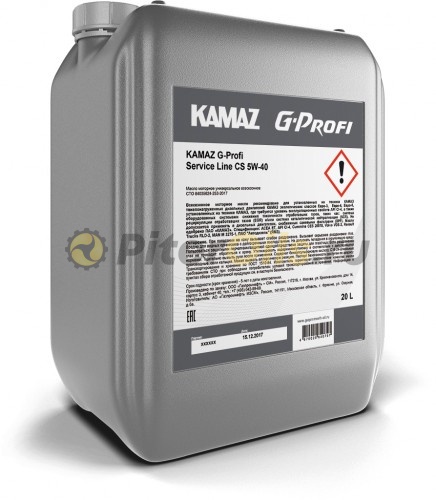 KAMAZ G-Profi Service Line CS CI-4 5w40 (20л) 253142333