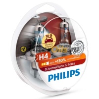 12342XVGS2 Philips X-tremeVision +130% H4 3700K 60/55W 2 шт.
