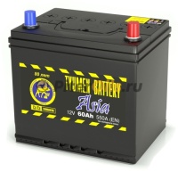 Аккумулятор Tyumen Battery ASIA 60Ah 550A (борт)  об. пол. (- +) 230x172x221 6СТ-60 LR 6438