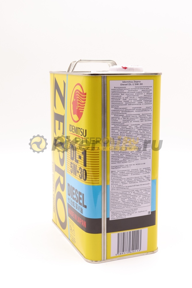 IDEMITSU Zepro DIESEL DL-1 5W30 (4л) 2156004