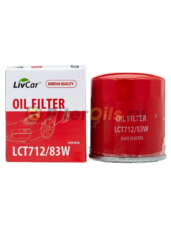 Фильтр масляный LIVCAR LCT712/83W (W712/83)