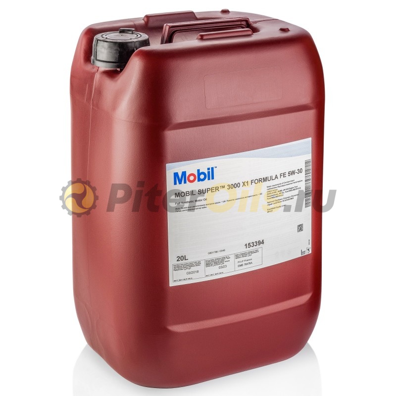 Mobil Super 3000 X1 Formula FE 5W30 (20л) 153394/153735